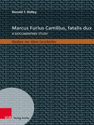 cover image of Marcus Furius Camillus, fatalis dux